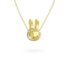 Miffy 18Ct Gold Vermeil Necklace Set , Large Head