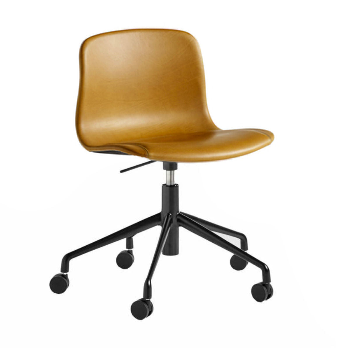 HAY About A Chair AAC 51, silk leather 250/black powder coated base