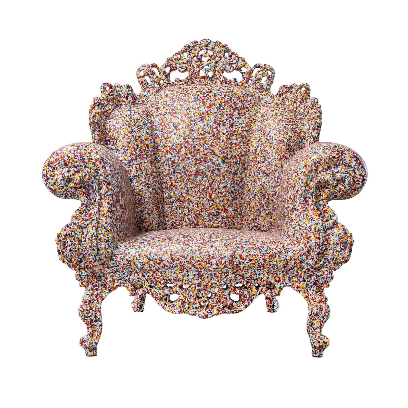 Magis Proust armchair, multicolour white (outdoor)