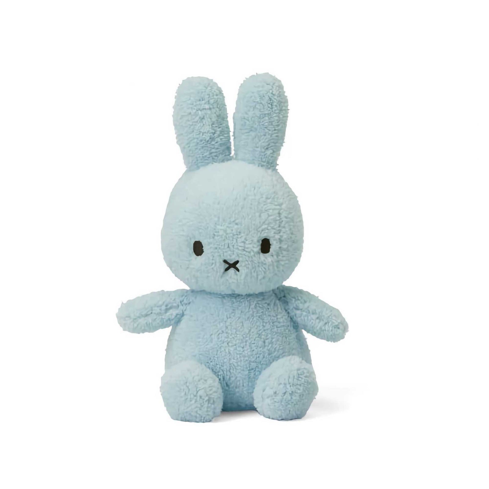 Miffy Sitting soft toy 23cm, Terry light blue