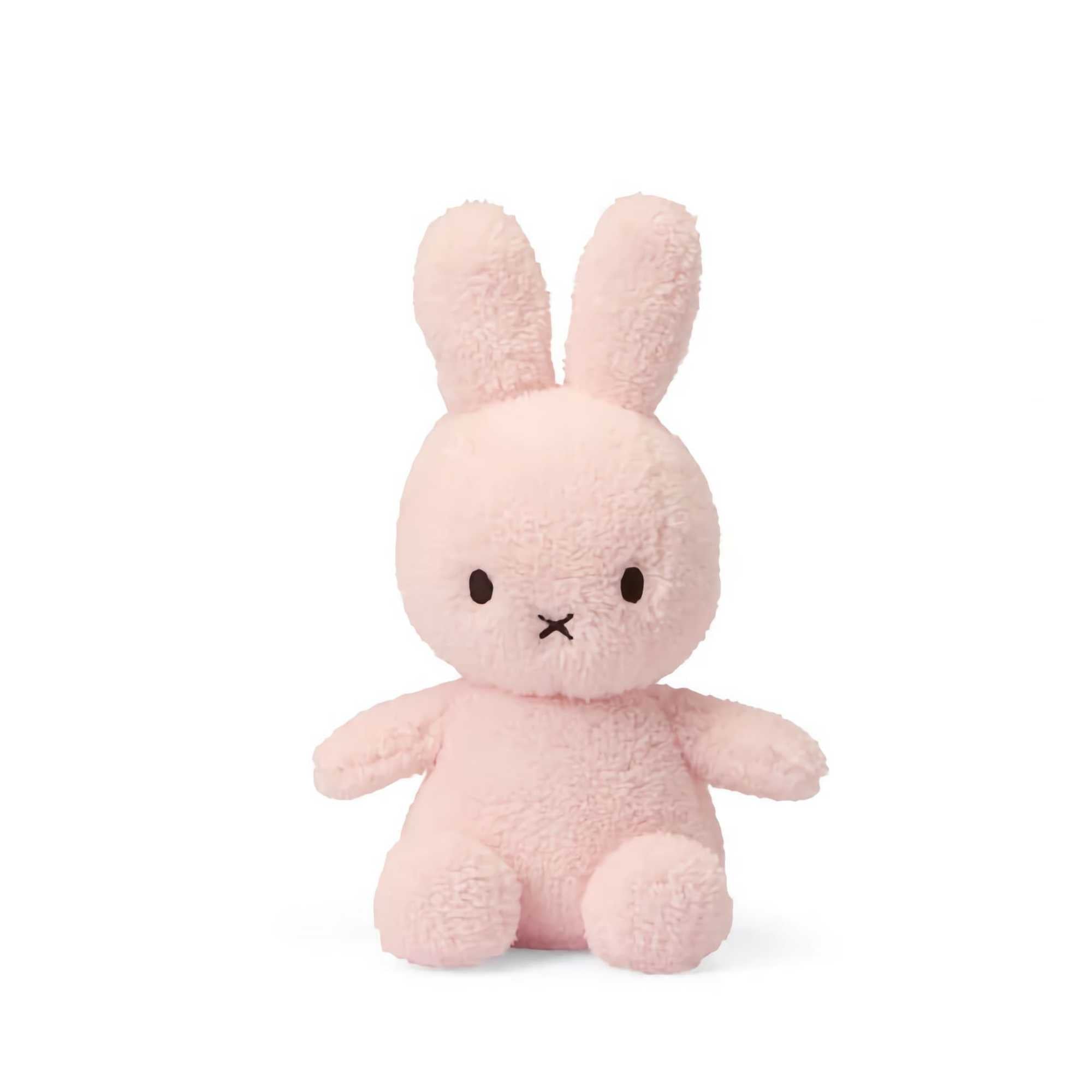 Miffy Sitting Terry Soft Toy (23cm) , Light Pink