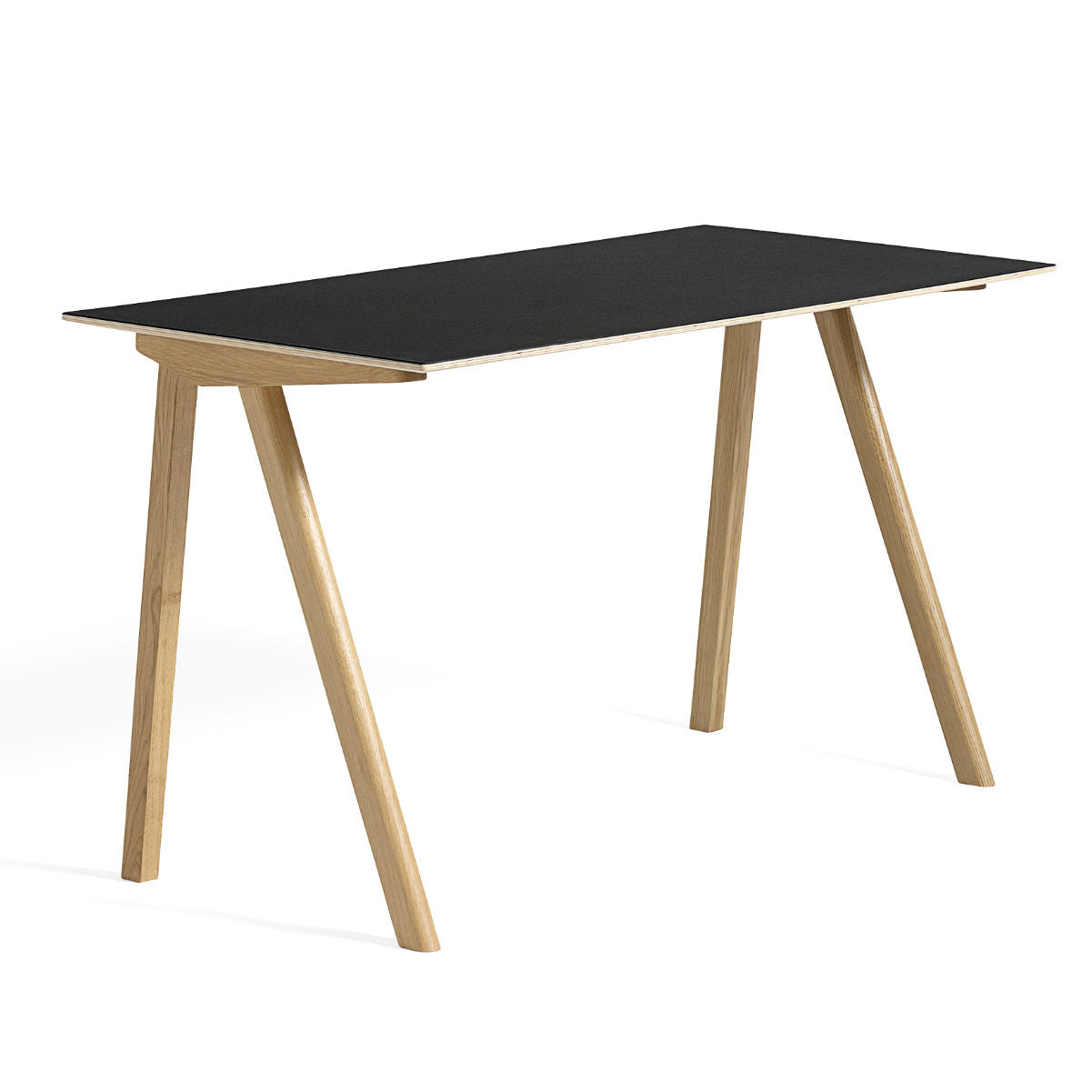 HAY Cph90 Desk, linoleum black (130x65 cm)