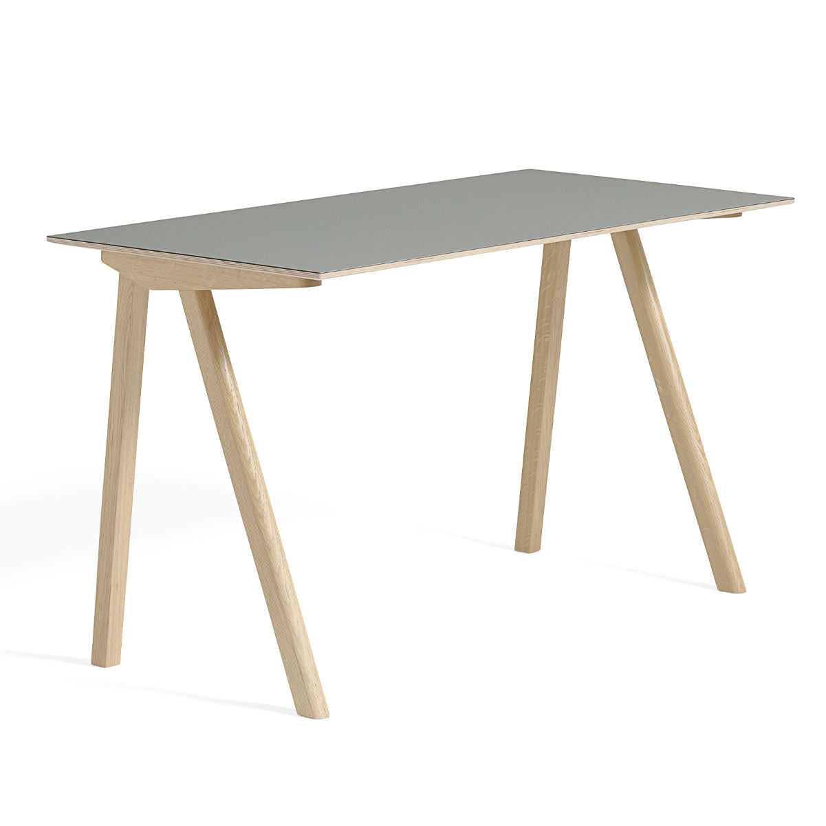 HAY Cph90 Desk, linoleum grey (130x65 cm)