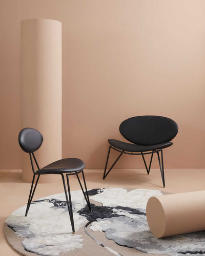 AYTM Semper Lounge Chair, black