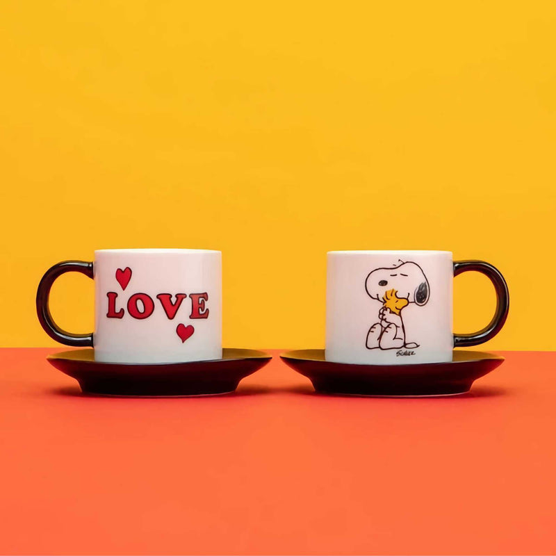 Peanuts Espresso Set, love
