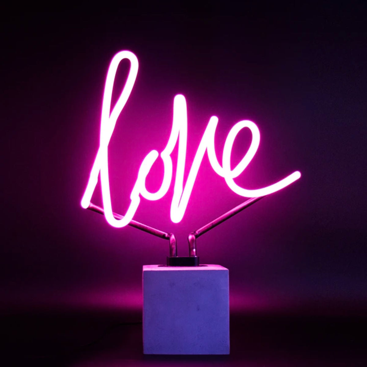 Locomocean Neon table lamp, love