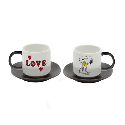 Peanuts Espresso Set, love
