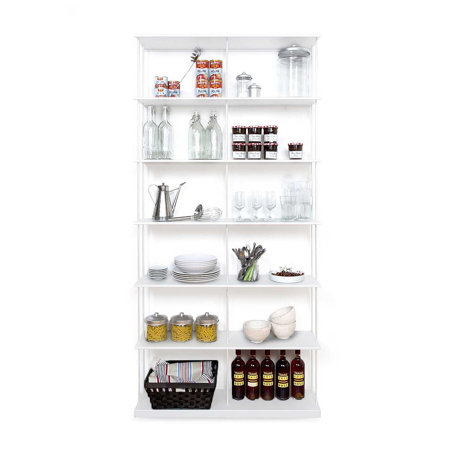 Kriptonite Krossing Maxi shelf 100x203cm, matt white