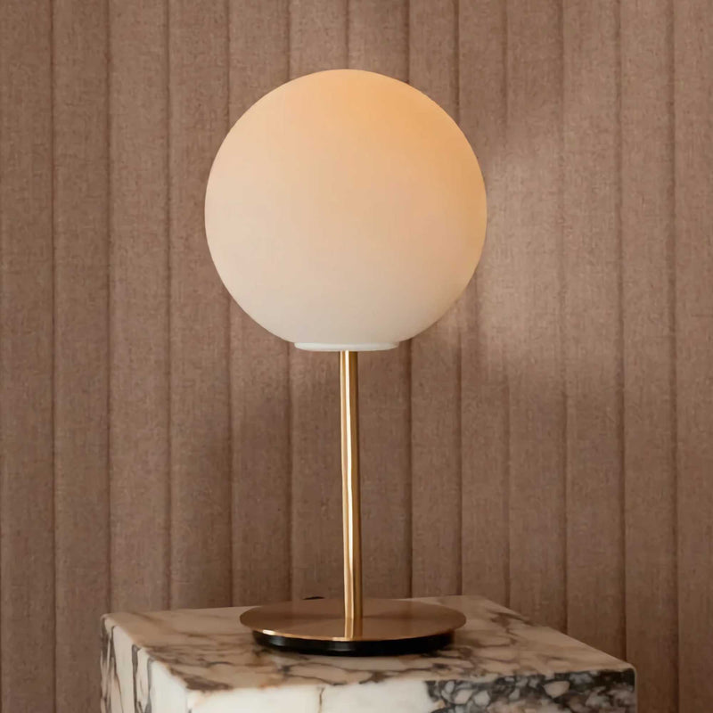 Audo TR Bulb Table Lamp, brass/matte