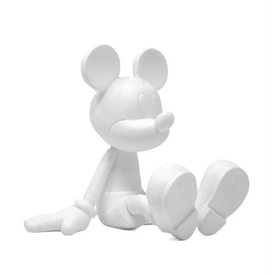 Leblon Delienne Sitting Mickey, matt white (12cm)