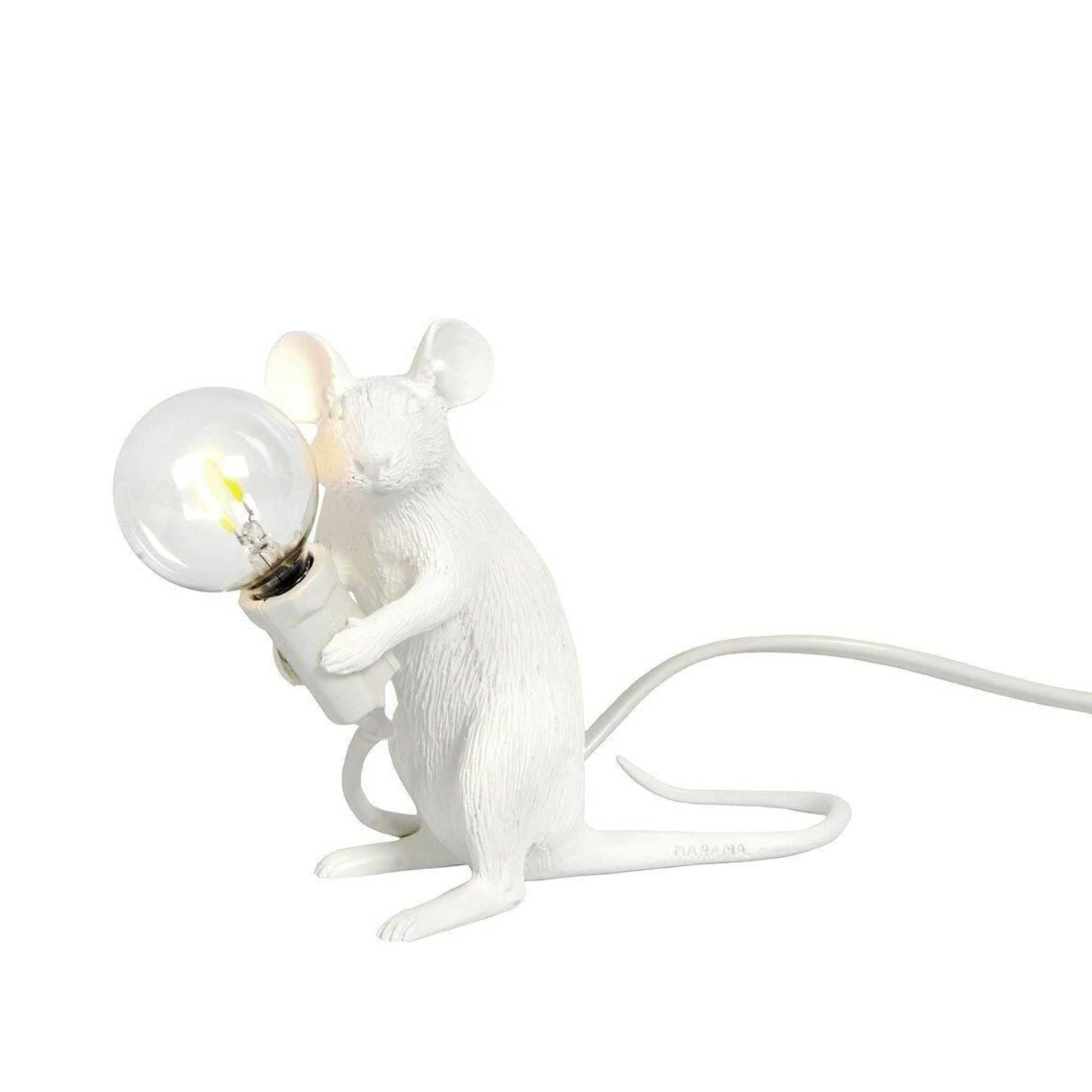 Seletti Mouse lamp sitting