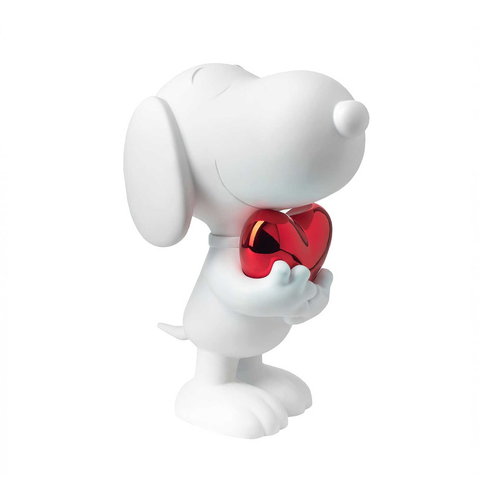 Leblon Delienne Snoopy Heart, Matt White/Chromed Red