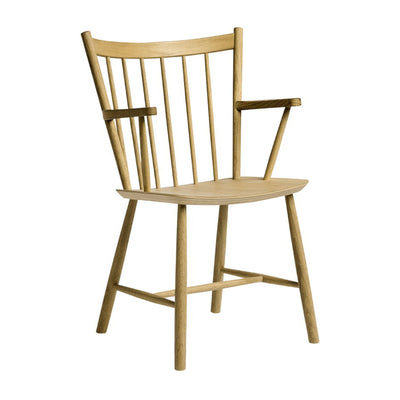 Hay J42 chair, matt lacquered oak