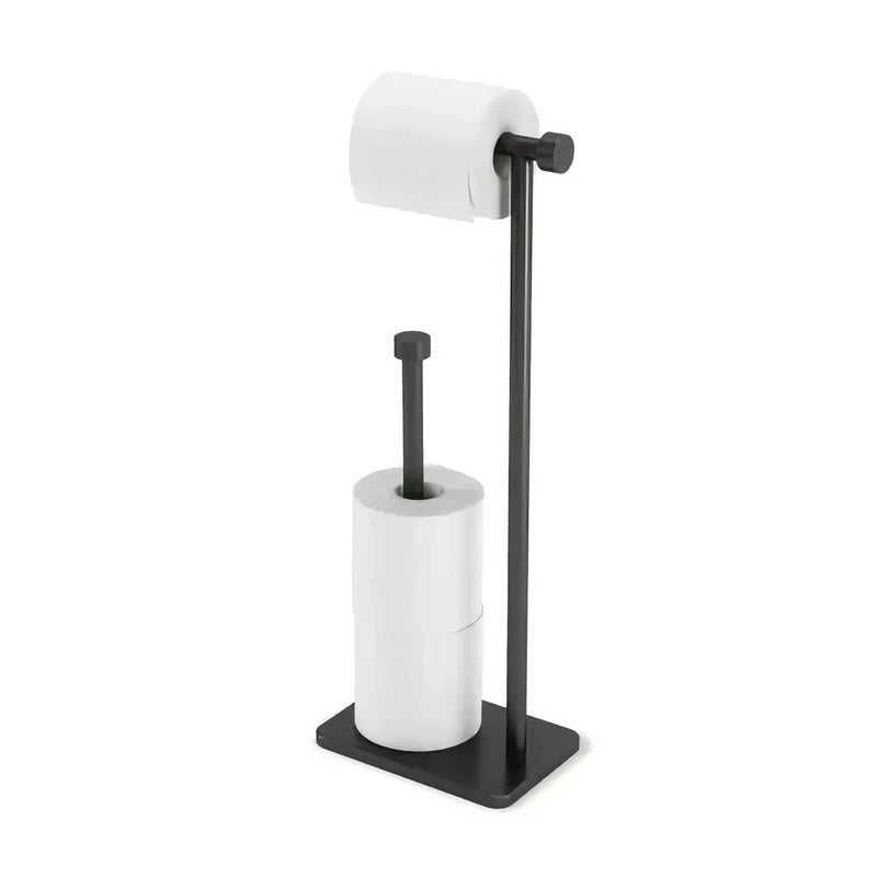 Umbra Cappa Toilet Paper Holder & Reserve, black