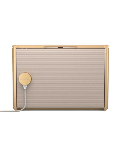 Bang & Olufsen Beosound Level Portable Speaker, gold/oak