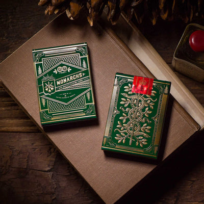 2/5 Theory11 Green Monarch Playing Cards