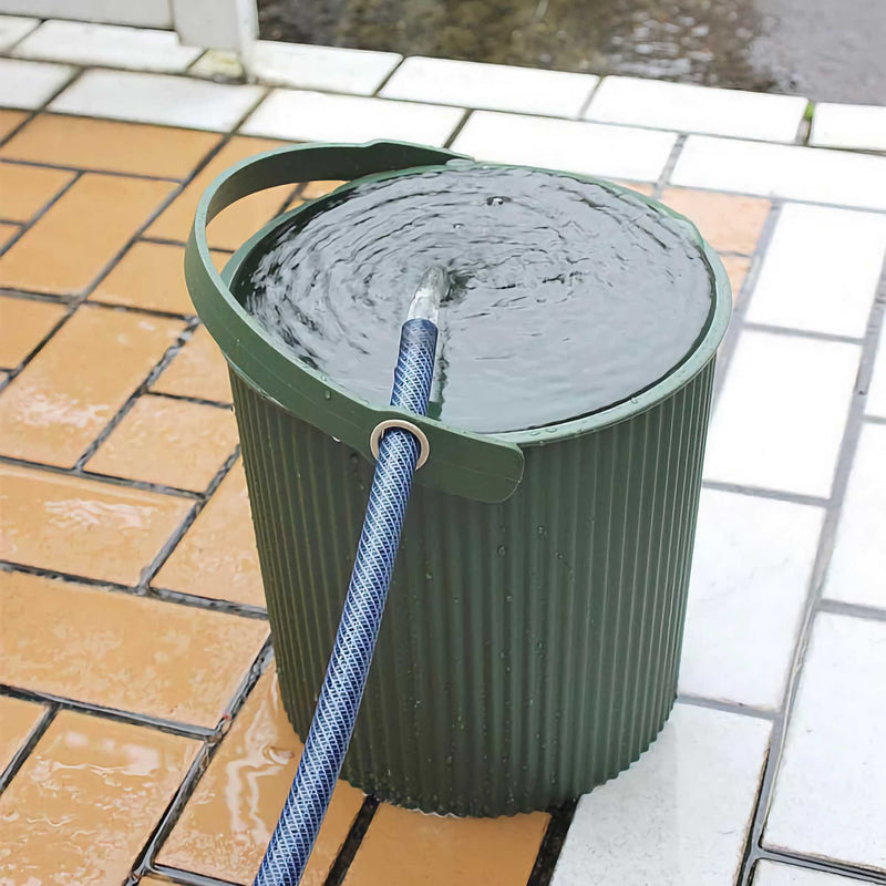 Hachiman kasei Garden tool bucket with lid (8L)