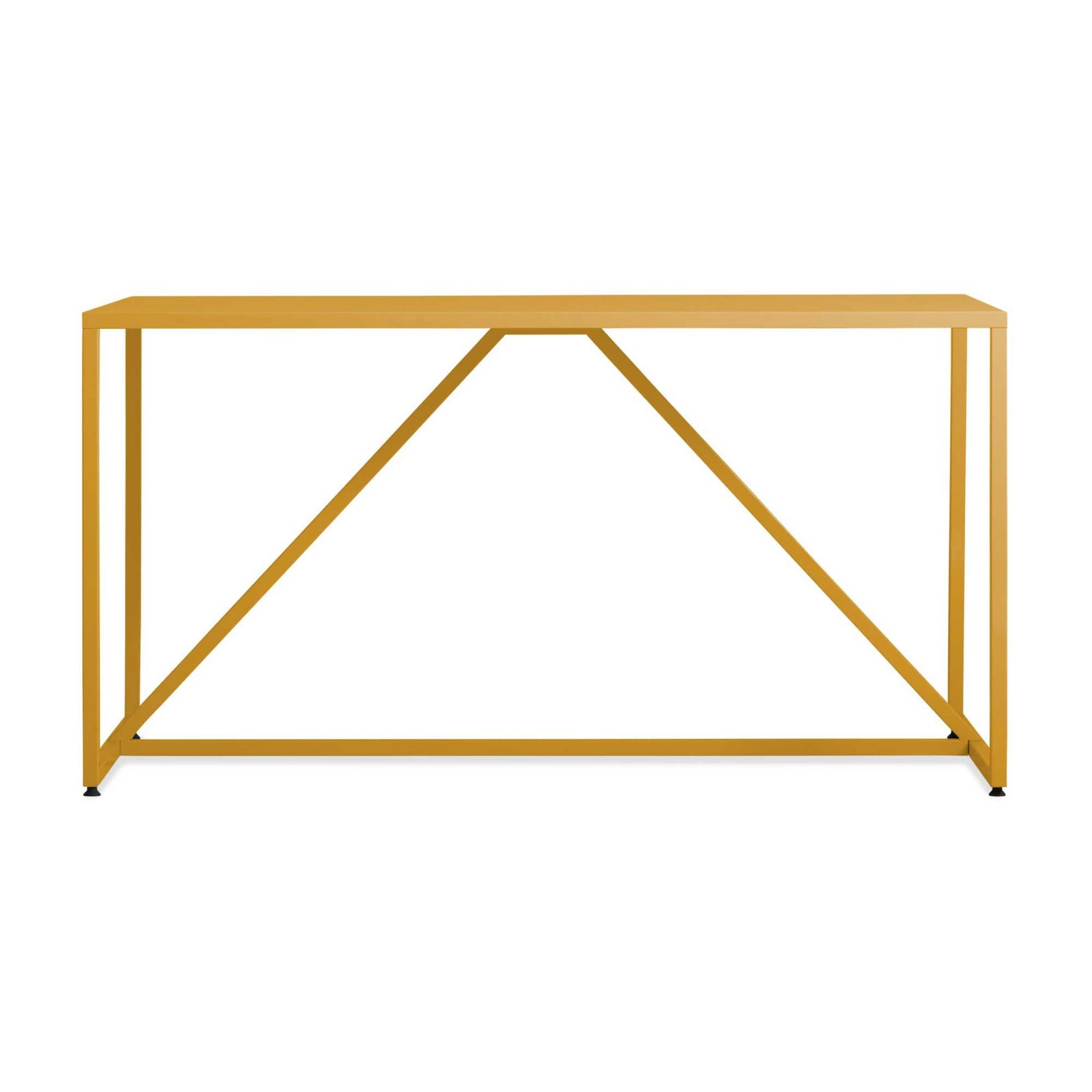 Blu Dot Strut 56" Medium Table (142x71cm) , Mustard