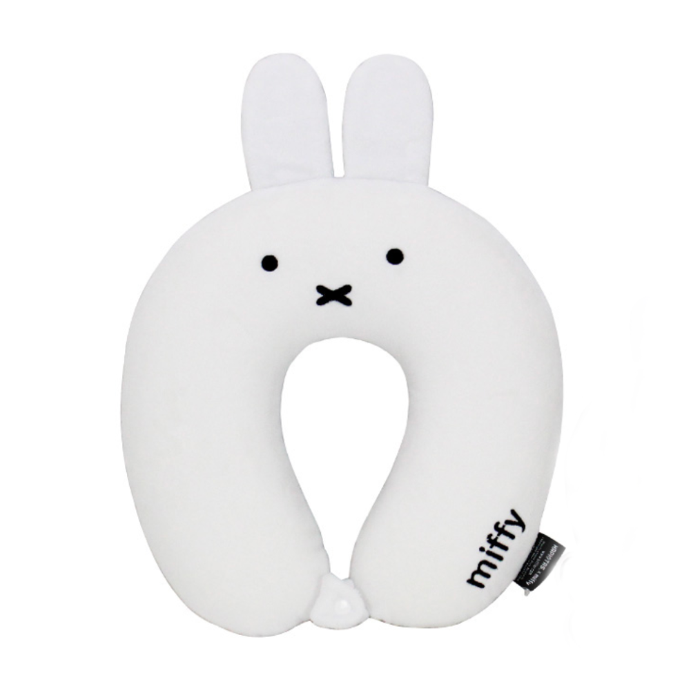 HAPI+TAS© Miffy travel pillow, white