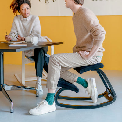 Varier Variable Balans Kneeling Chair , Black/Black