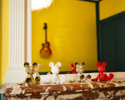 Leblon Delienne Sitting Mickey, gold (12cm)