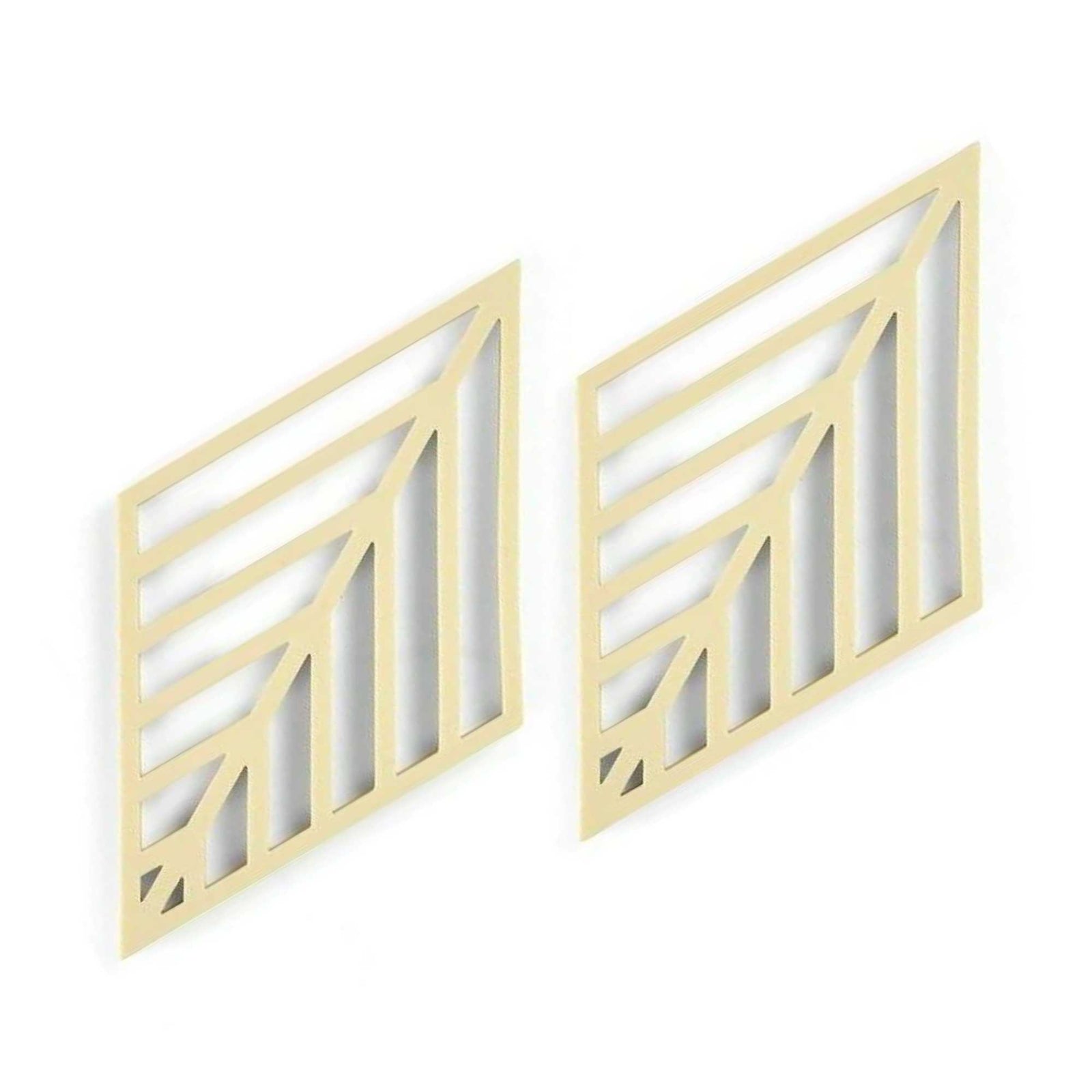 Zone Denmark Rhombus Leaf trivet, pear (set of 2)