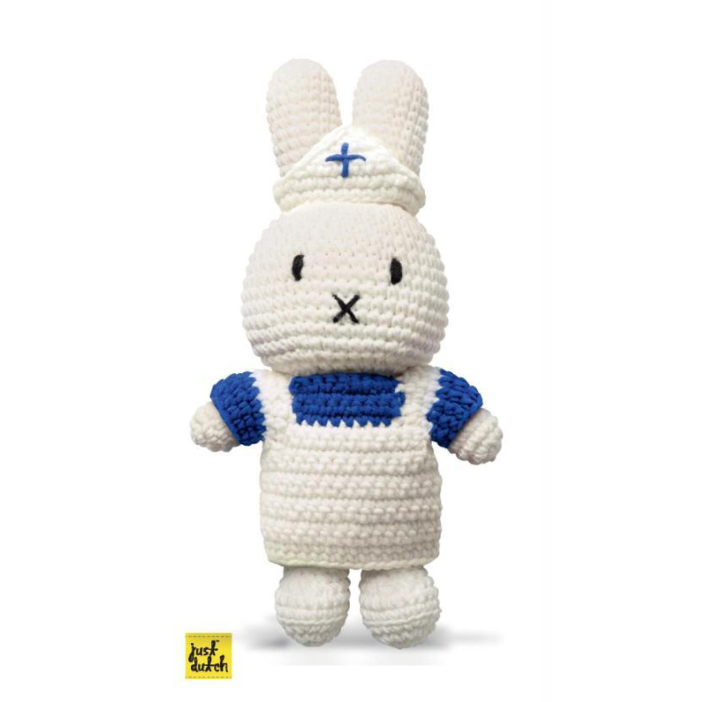 Just Dutch Miffy crochet, Uniform White