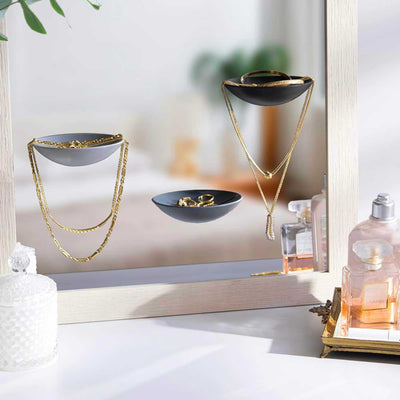 Peleg Design Reflectrays adhesive jewelry trays (set of 3)