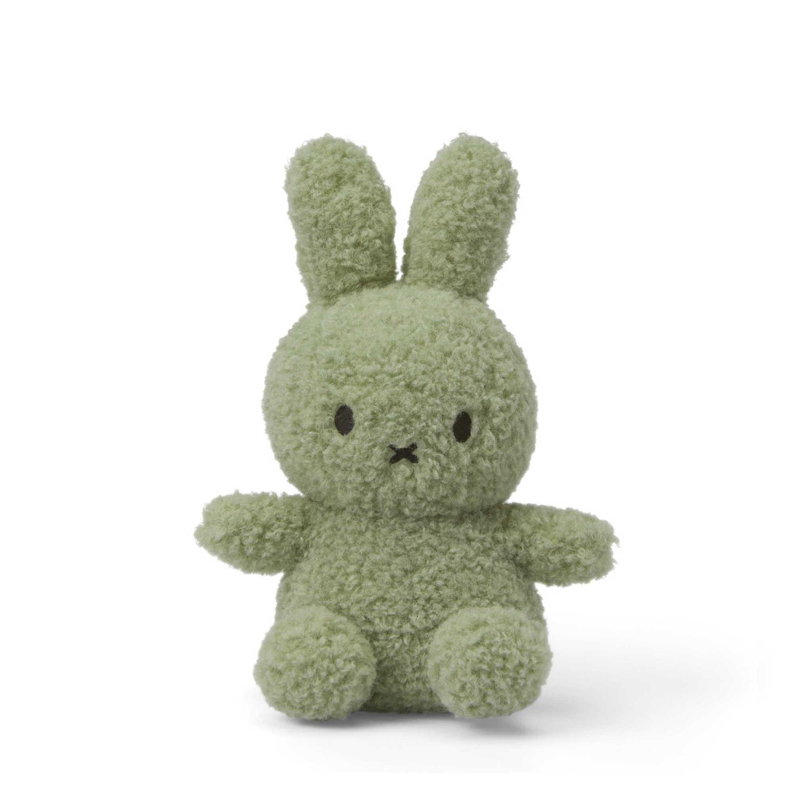 Miffy Sitting Recycle Teddy soft toy, macha green (23 cm)