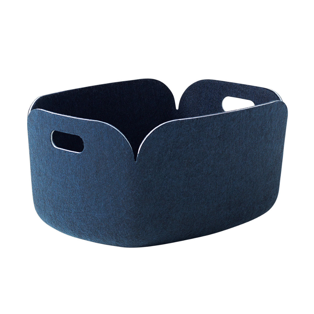 Muuto Restore basket 48 x 35 cm, midnight blue