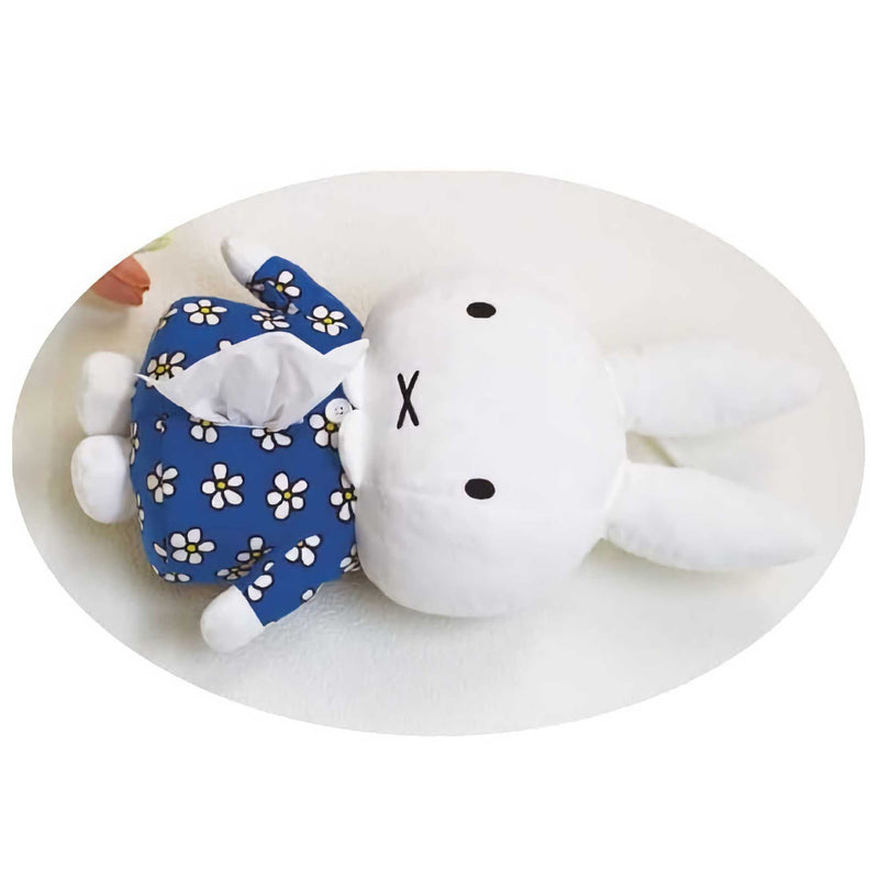 Miffy Plush Toy Tissue Box Cover, flower
