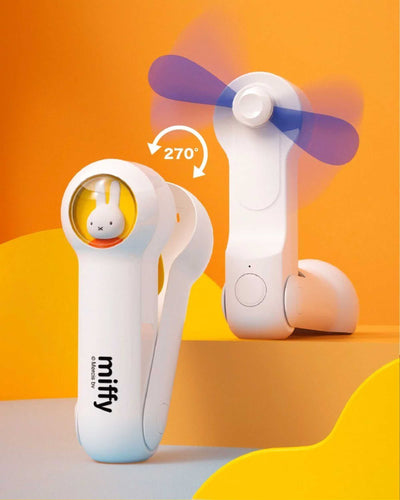 Miffy usb-c mini fan, yellow