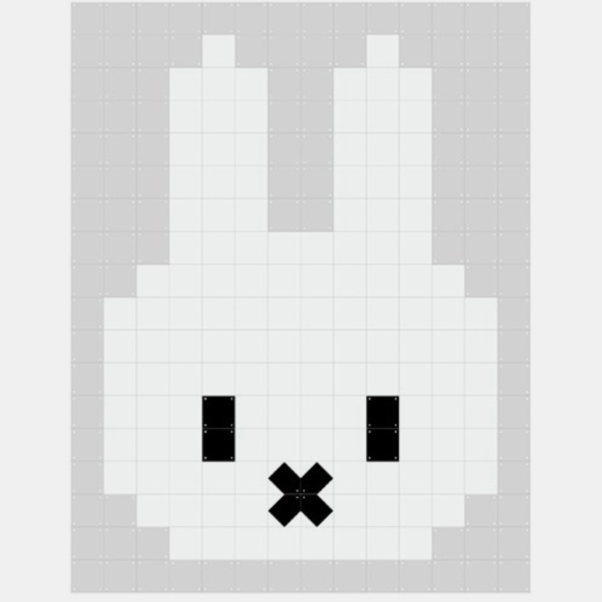 IXXI Miffy Pixel . Double Sided
