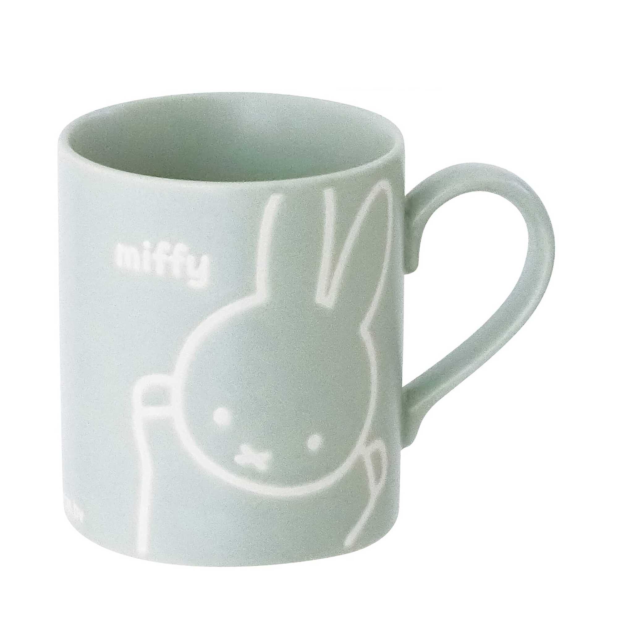 Miffy Water-Repellent Mug, mint green