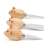 Kikkerland Mouse Cheese Knives Set