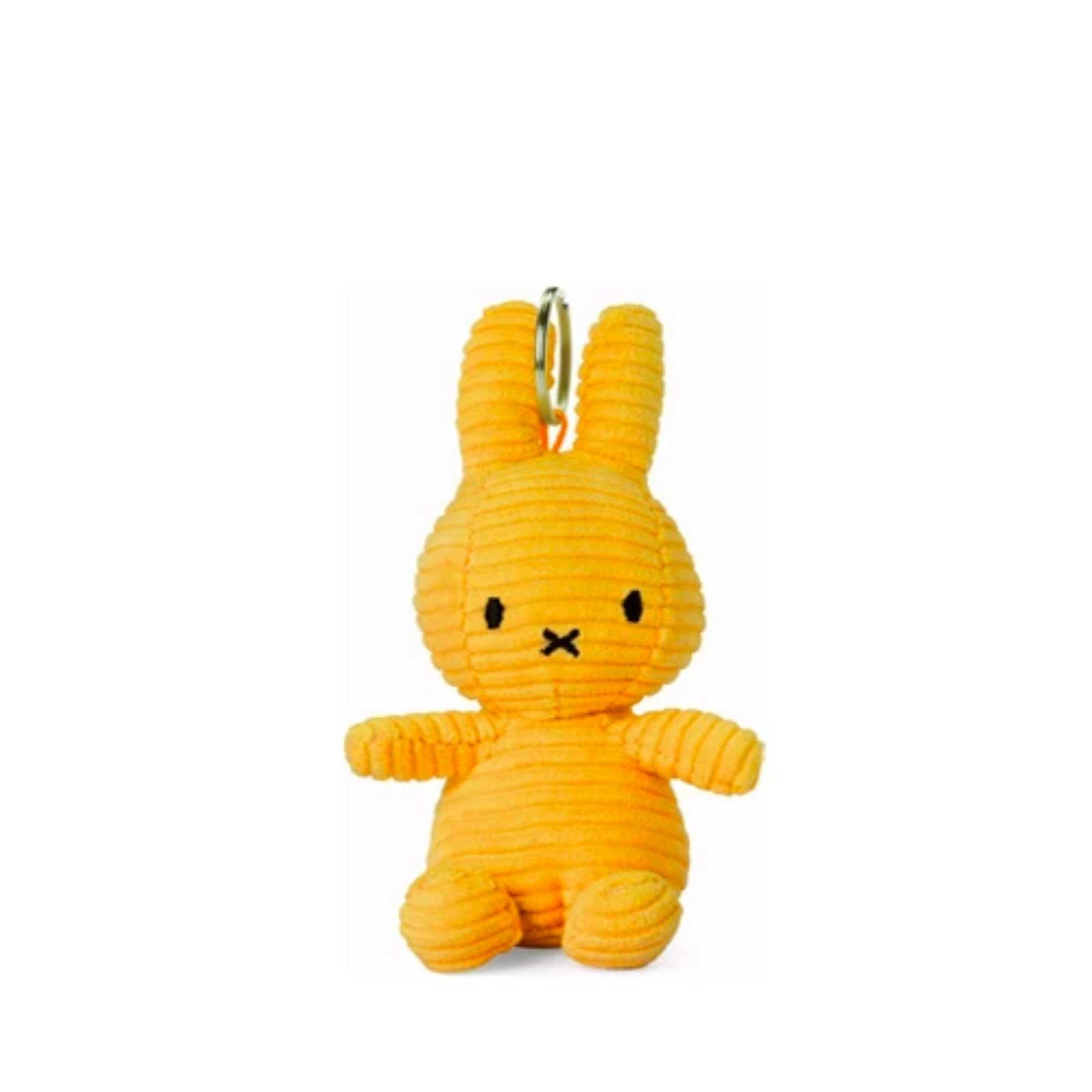 Miffy Sitting keychain 10cm, Corduroy mustard yellow