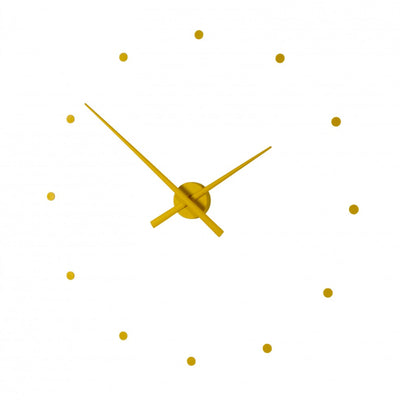 Nomon OJ wall clock, mustard