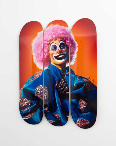 Untitled #414 (Clown) Hand-signed by Cindy Sherman (set of 3)