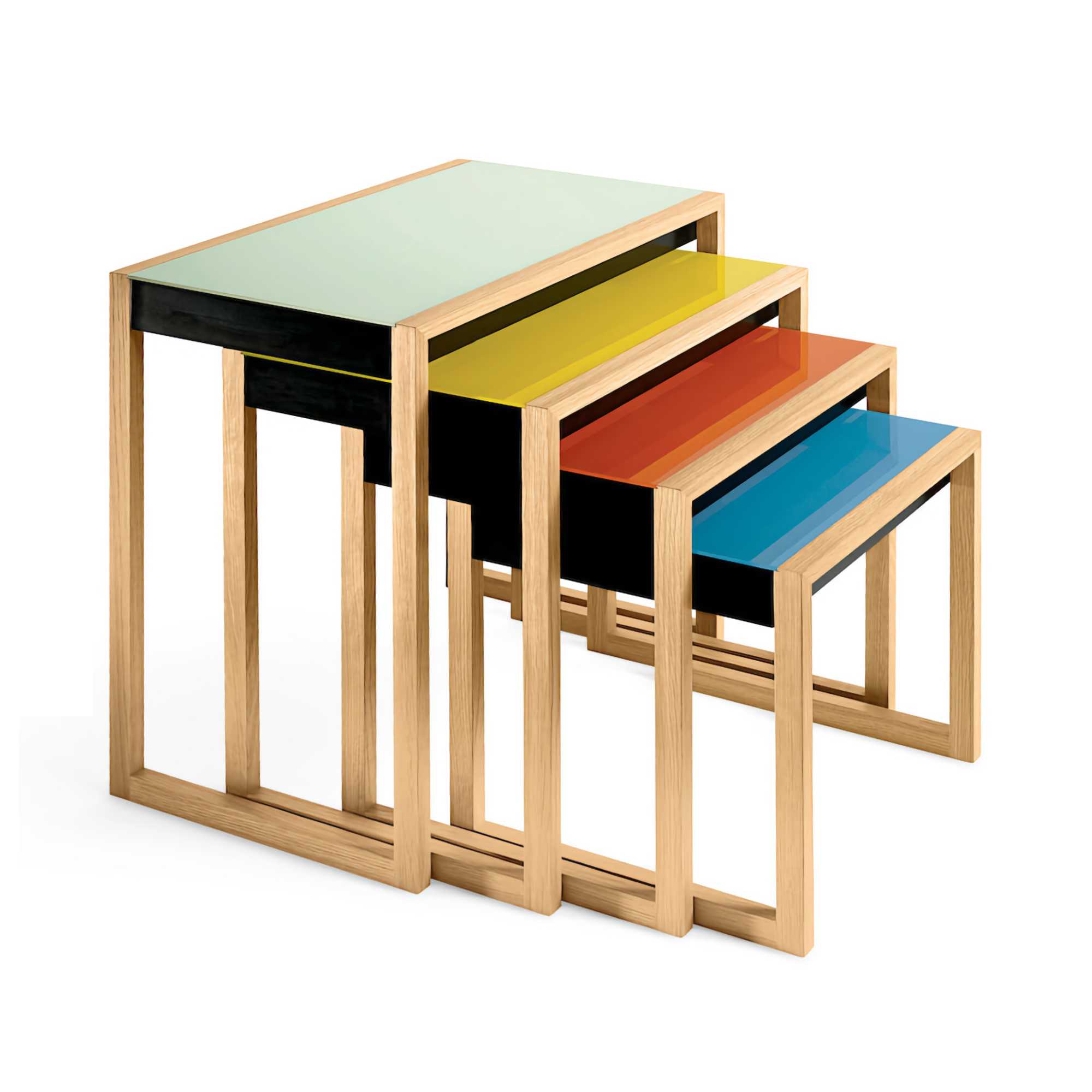 Albers nesting tables (set-of-4)