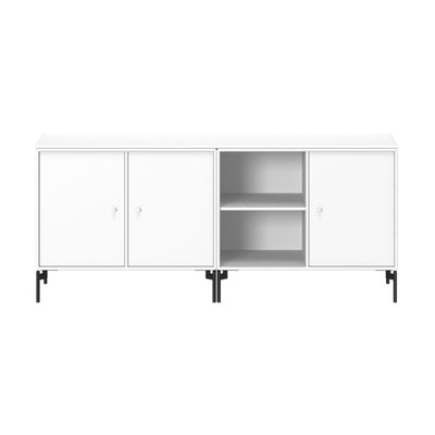 Montana Save sideboard with legs, 3 unit with door, 1 open-shelf