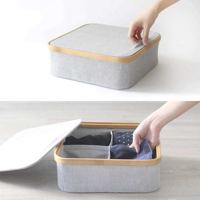 Gudee Kim storage box with lid (4 section)