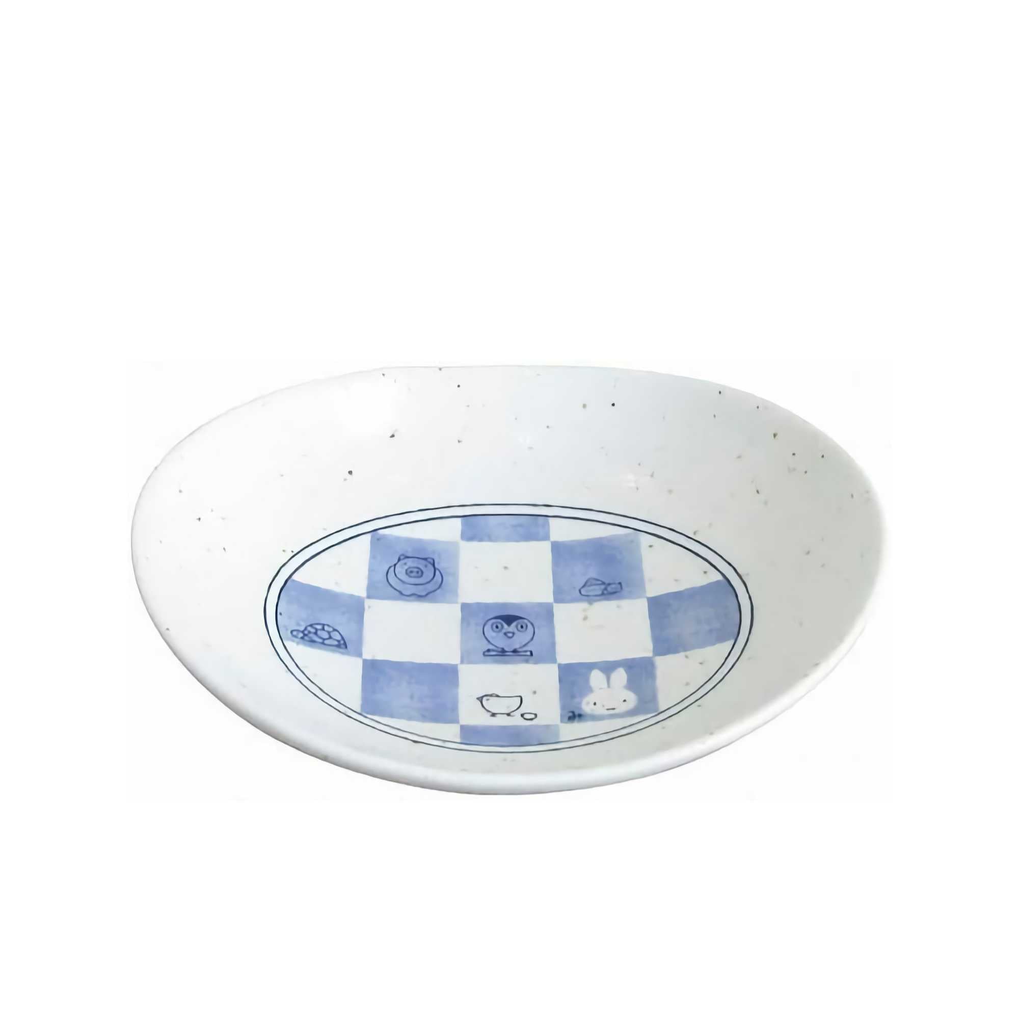 Kaneshotouki Dick Bruna Miffy Checkered Mini Dish