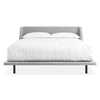 Blu Dot Nook Bed, Vesper Light Grey/Full (L206xW150xH84cm)