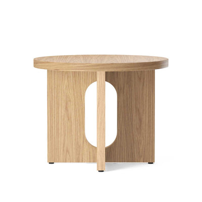 Audo Androgyne Side Table, Natural Oak (ø50cm)