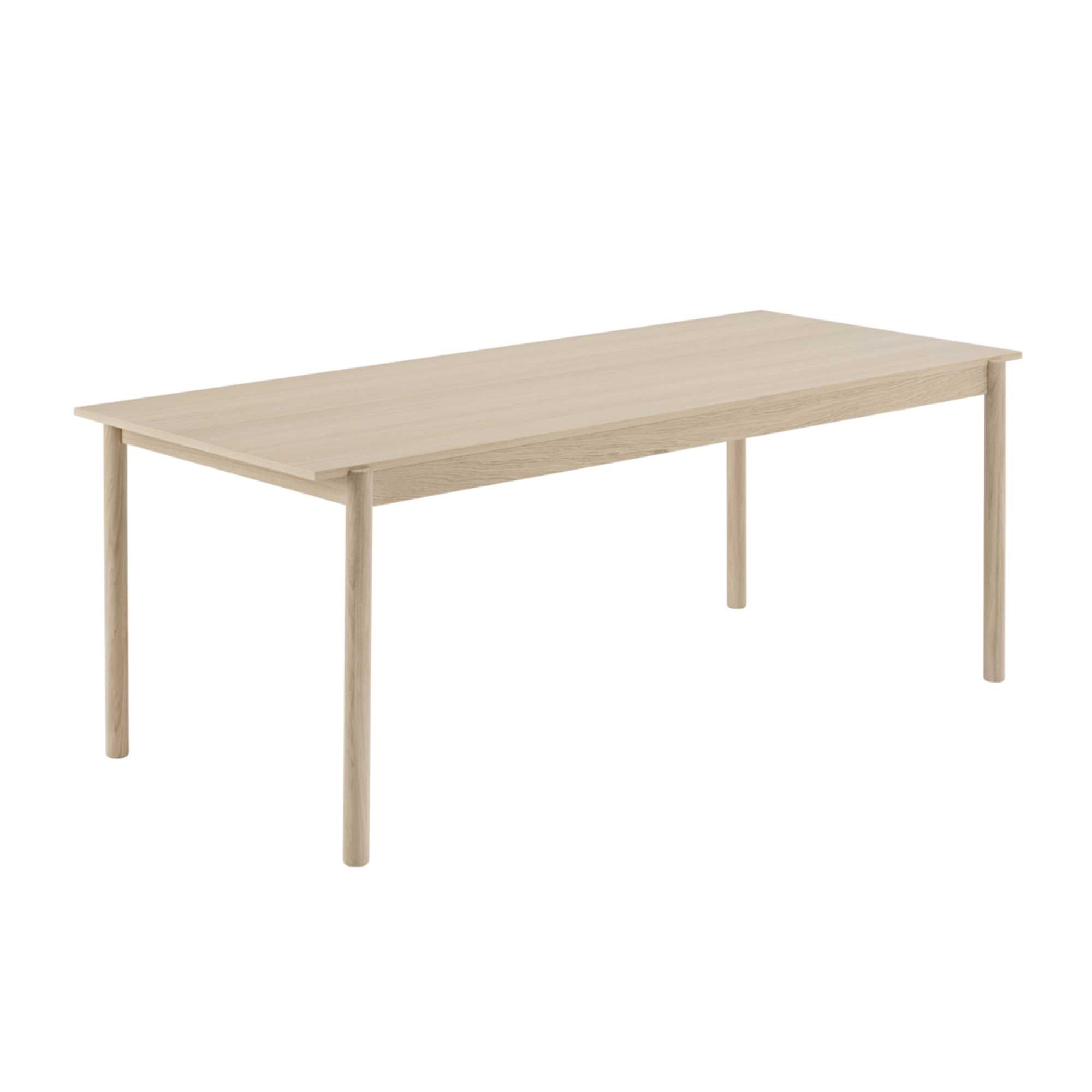 Muuto Linear Wood table, oak (200x90 cm)