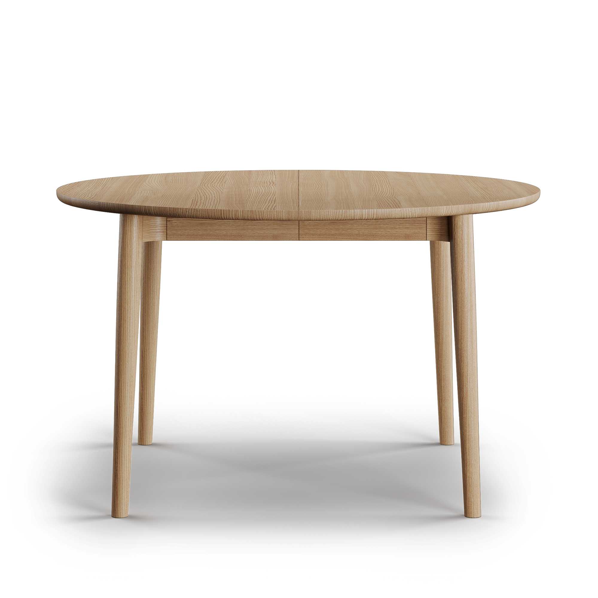 Northern Expand dining table circular, light oiled oak (ø120cm)