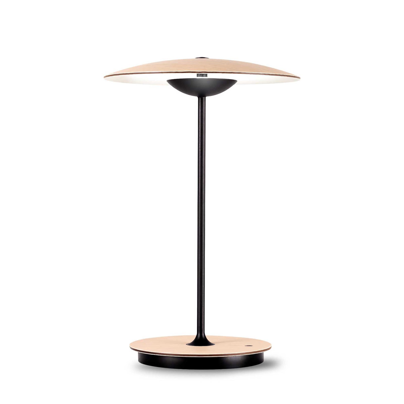 Marset Ginger 20 M rechargeable lamp, oak/white