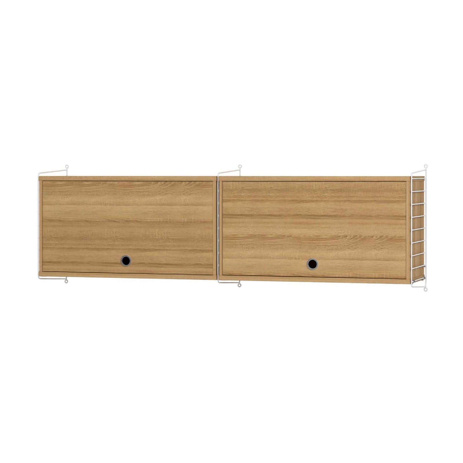 String Shelving Kitchen Bundle N, oak/white