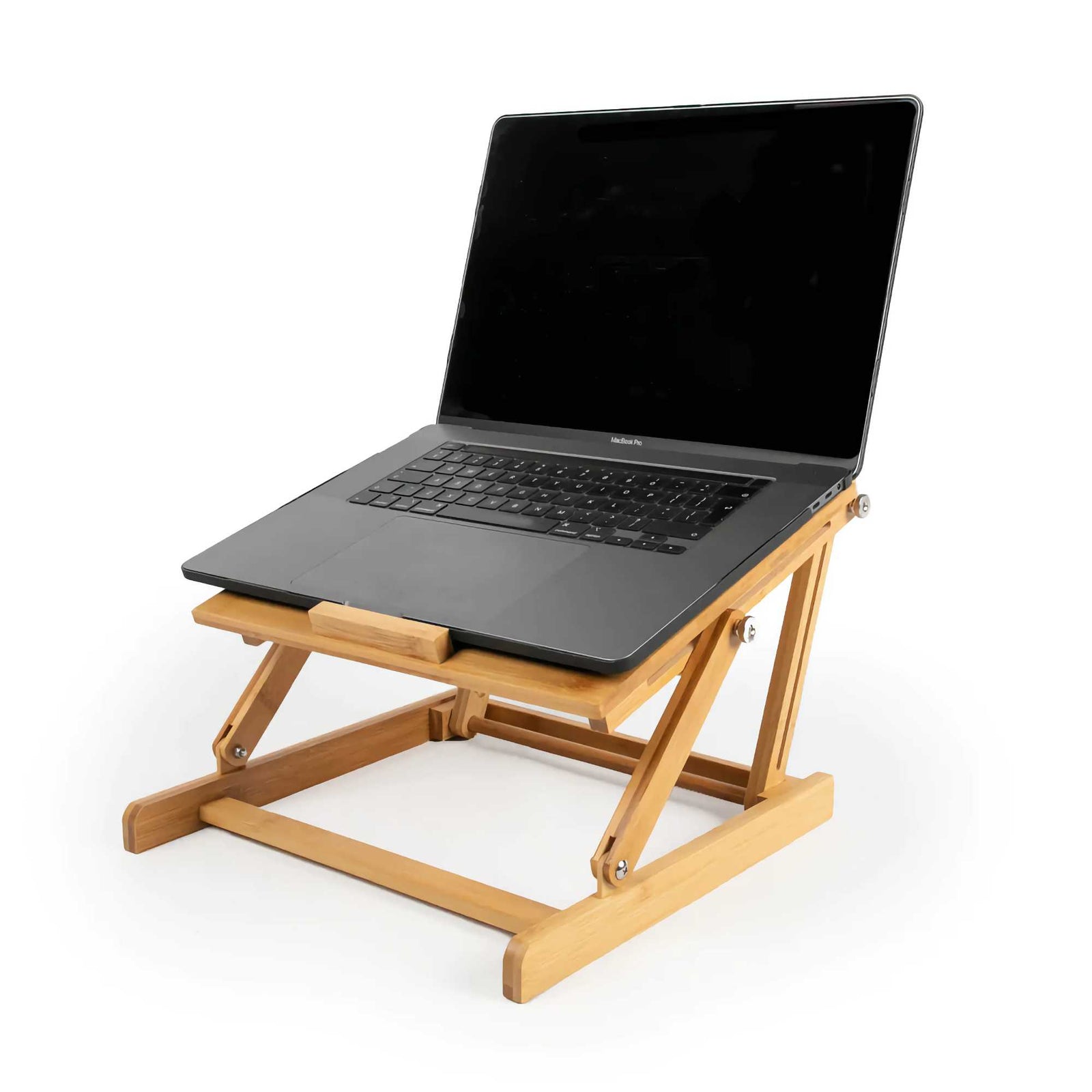 Kikkerland Bamboo Laptop Stand