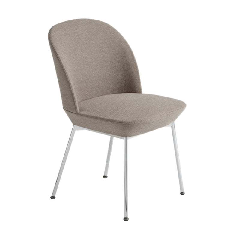 Muuto Oslo side chair, chrome